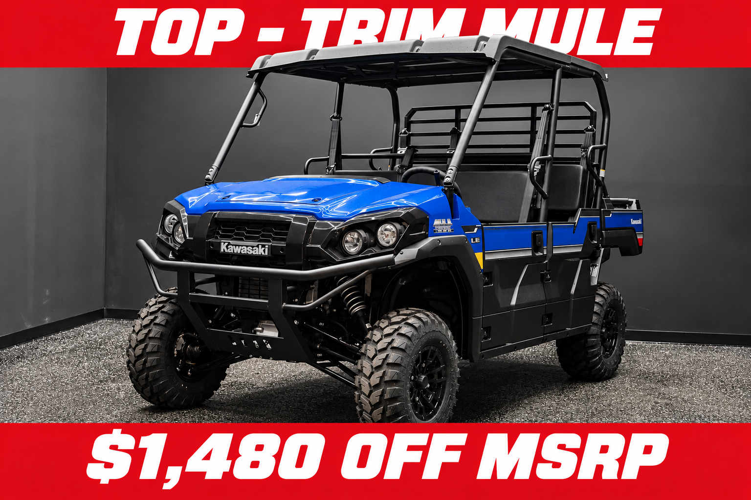 2026 Kawasaki Mule PRO-FXT 1000 LE